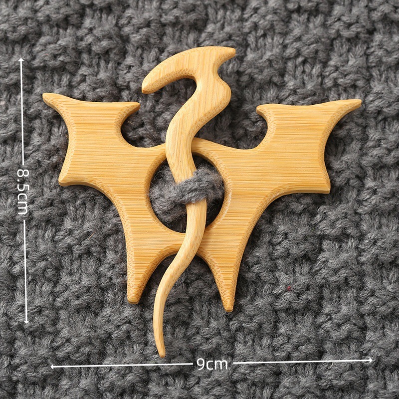 外贸热销Wooden Flower Daisy Pattern Brooch木制胸针送女孩礼物|undefined