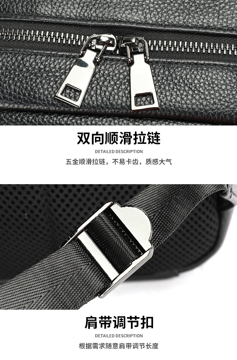 Ba lô nam công sở da bò cao cấp, đựng laptop 15 inch, dung tích lớn — 2348 Màu đen, 2349 màu đen, 2350 màu đen, 2351 Màu đen chi tiết 53