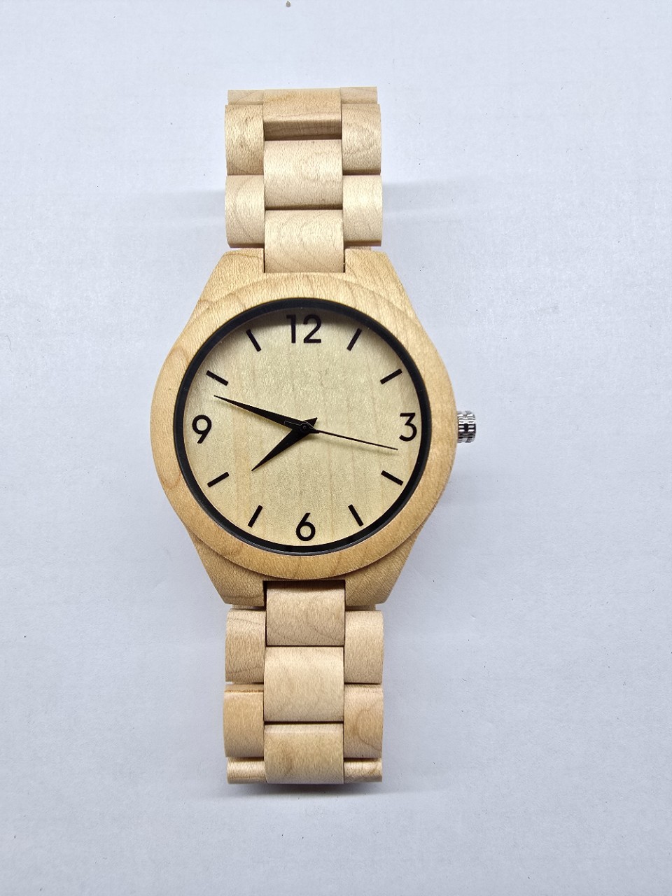 天然胡桃木质手表潮流复古石英手工木制手表男款刻字礼品