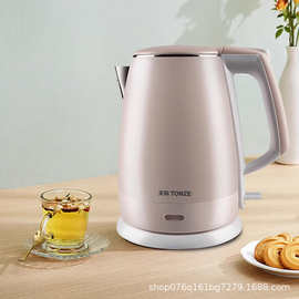不锈钢电热水壶大容量自动断电家用办公室电烧水壶开水壶304