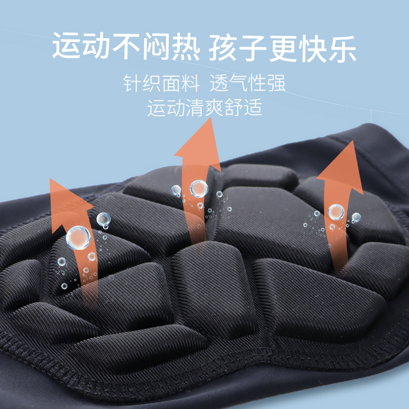 Protector de rodillas para niños, baloncesto, fútbol, panal anticolisión, protector de rodillas para niños, tipo delgado