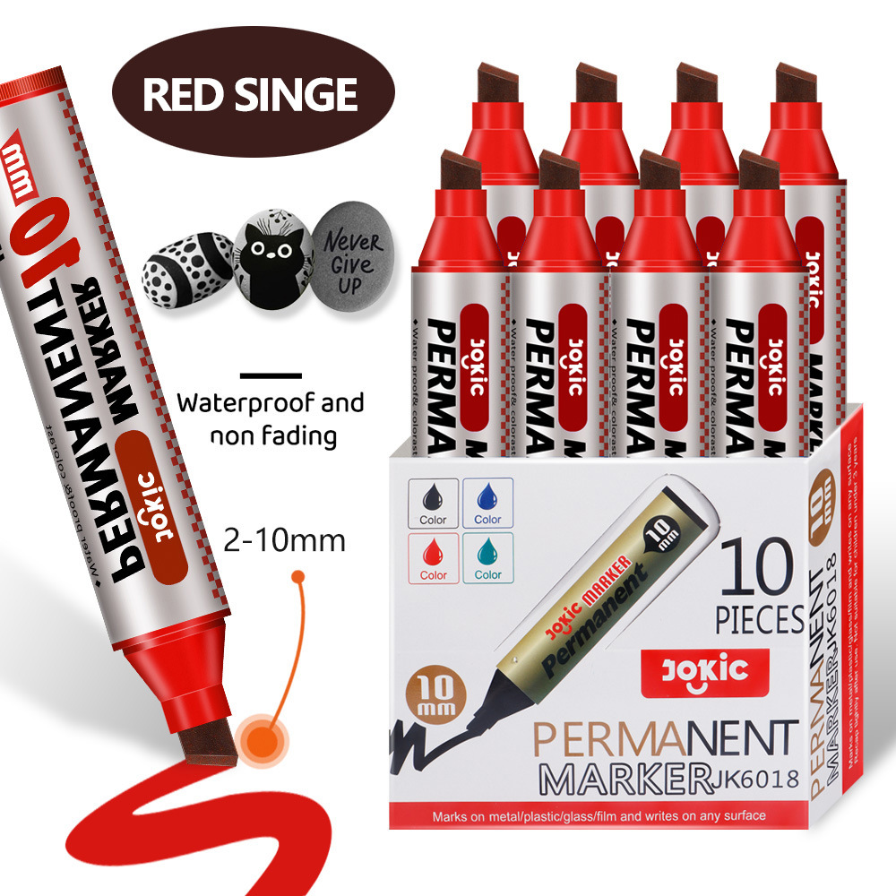 gran capacidad gruesa pluma pop microphone pluma logística aceitosa pluma de marca rápida secado expreso caja pluma de marca