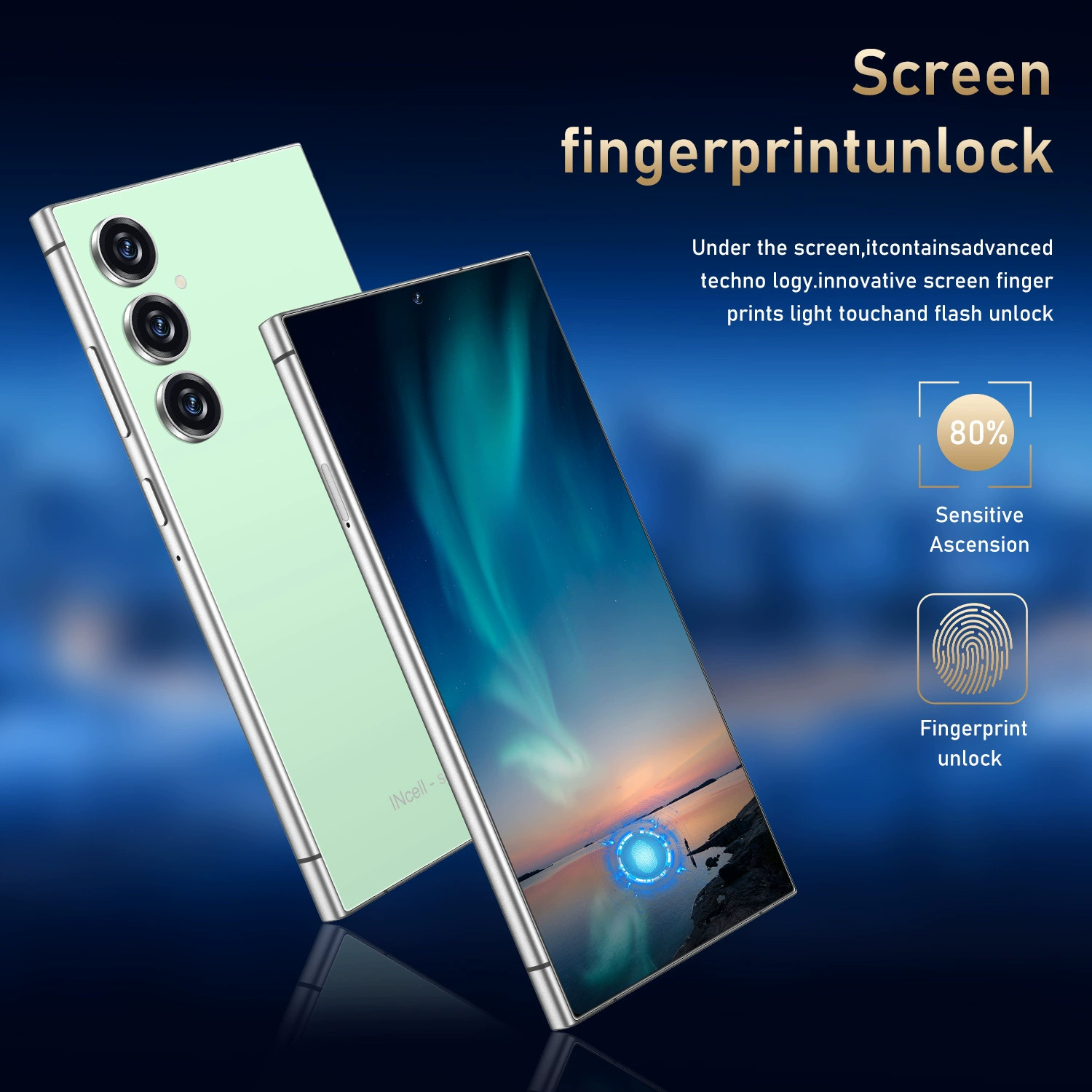 Умный мобильный телефон, (кросс-бордерная торговля), 5G, C24, Android, Aliexpress