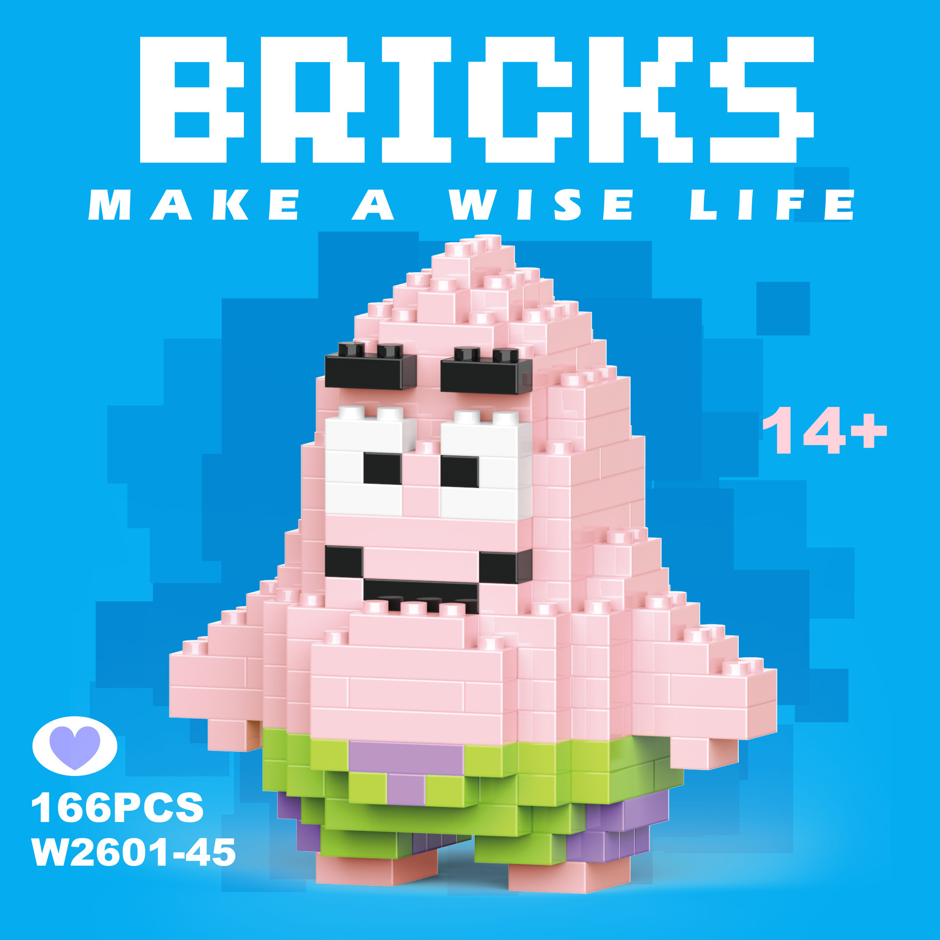 Puesto callejero al por mayor bloques de construcción juguetes para niños