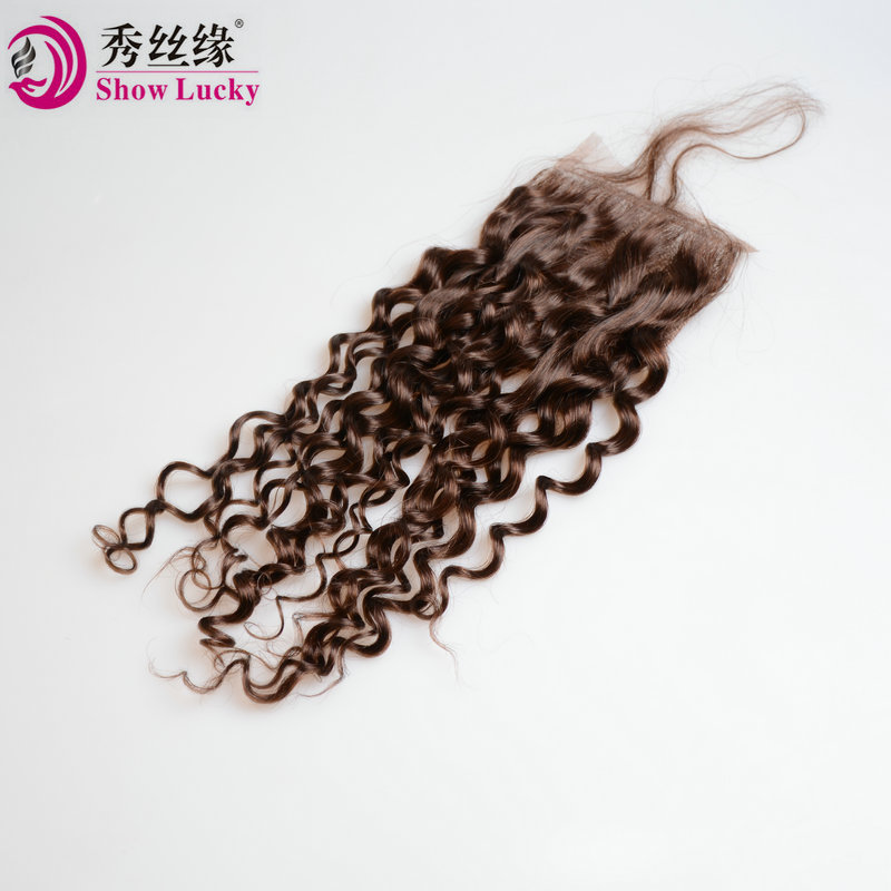 Cabello peruano 2 # Virgin Peruvian Hair Human Water Wave Closure