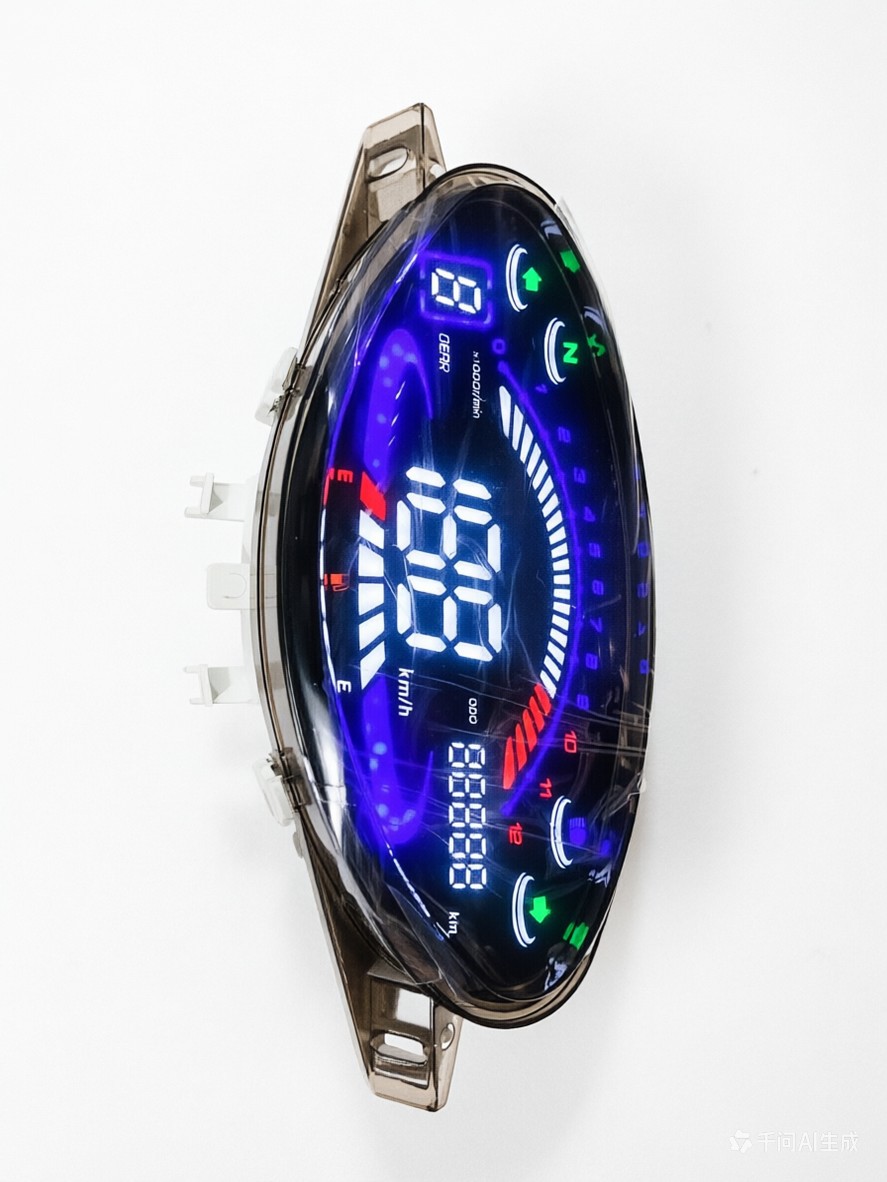 Popular export motorcycle modification instrument suitable for Honda BIZ100 LED speedometer