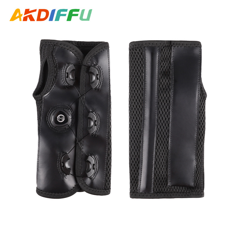 Nuevo tipo de perilla de muñeca ajustable y fijación de la abrazadera de muñeca de rango protector de muñeca articulación fijación de la muñeca brazo