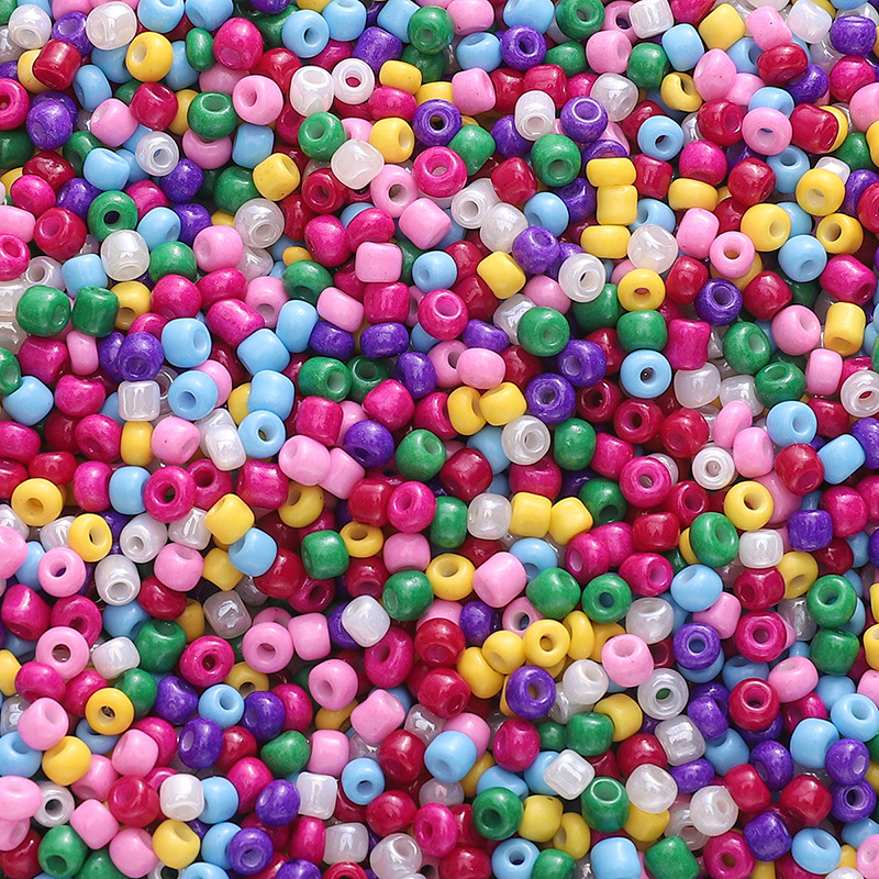 36 #   2mm dark color series, assorted 8 colors, 10 grams/pack, approximately 700 pieces