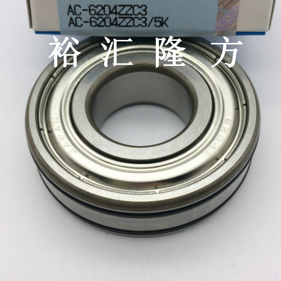AC-6204C3 AC-6204ZZC3 外圈带O型圈防蠕变轴承 AC6204ZZC3/5K