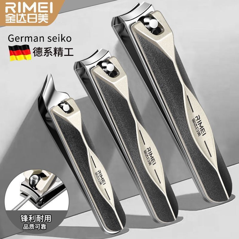 Uña de pinzas cortadora de piel muerta inclinada en stock nail polish japonés conjunto de herramientas de cortadora de uñas doméstica conjunto de trincheas