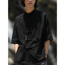 S 28339 Chinese Style Linen Shirt ����������� �羳ŷ��