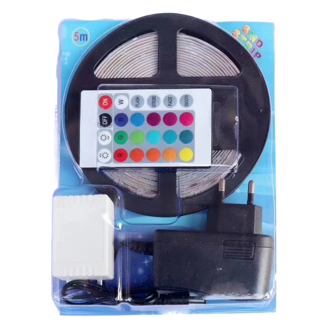 Amazon e-commerce tira de luz LED 5050RGB epoxi impermeable 12VRGB tira de luz 2835 tira de luz traje