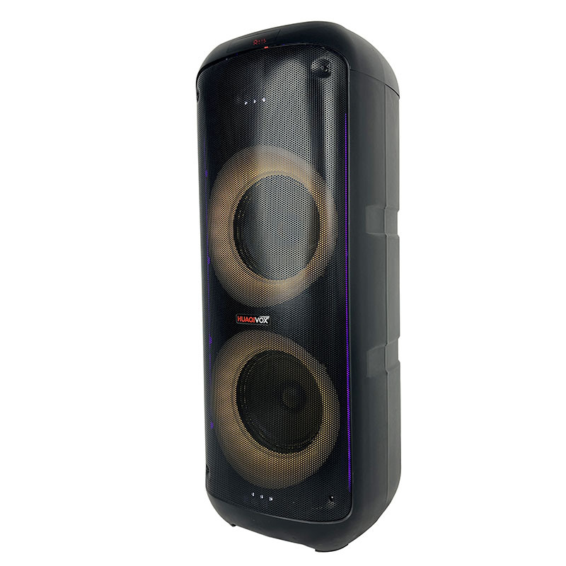 Venta al por mayor de altavoces inalámbricos de 8 pulgadas de 40W con reproductor Bluetooth con micrófono de altavoces dobles