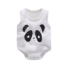Sleeveless gray panda