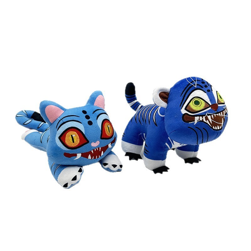 跨境新品kpop demon hunters tiger猎魔女团老虎毛绒玩偶公仔玩偶|undefined