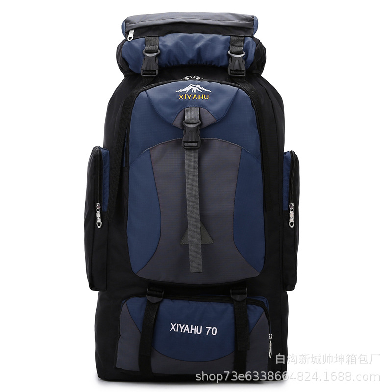 Mochila de senderismo de 70L, resistente al agua y de gran capacidad, ideal para camping, viajes o deportes al aire libre