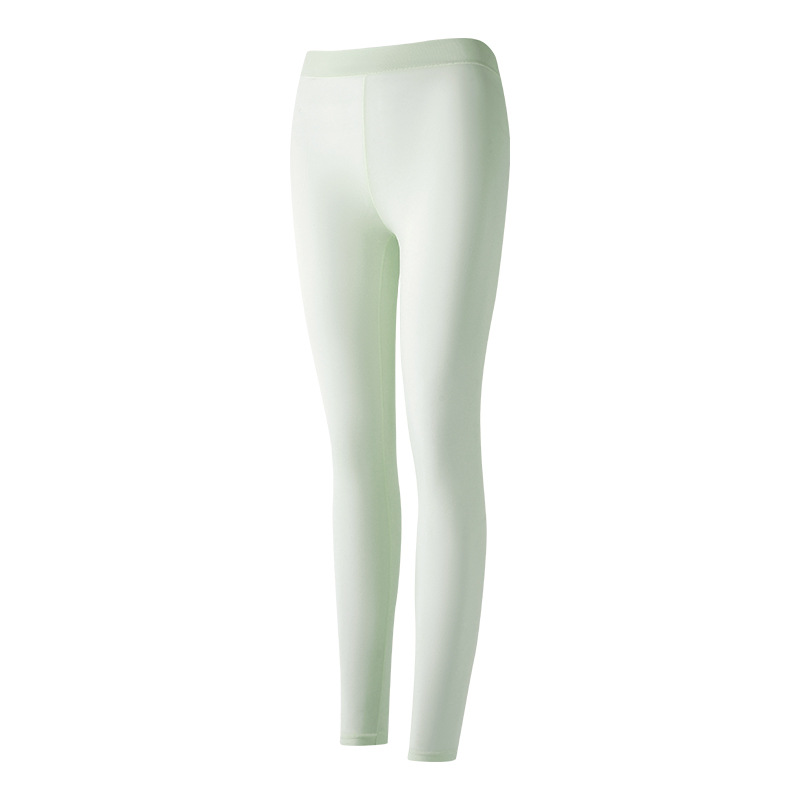 2024 nuevas mujeres de pantalones largos de talla grande ~ 7A Pantalones de piel de ácido hialurónico antibacterianos y sin costuras 200 kg Pantalones térmicos para mujer