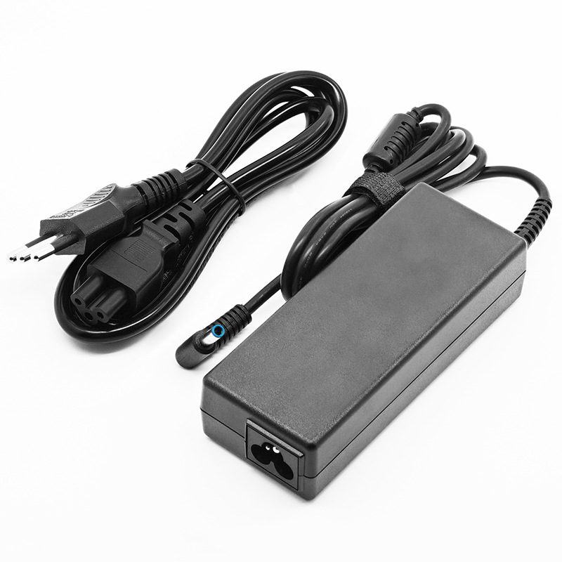 Hp 19.5v 4.62aブルーポート針付きノートパソコン充電アダプタ4.5*3.0充電器90wを適用