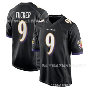 Nfl Football Jersey Ravens 9 Black Ravens Justin Tucker Jersey Dropshipping