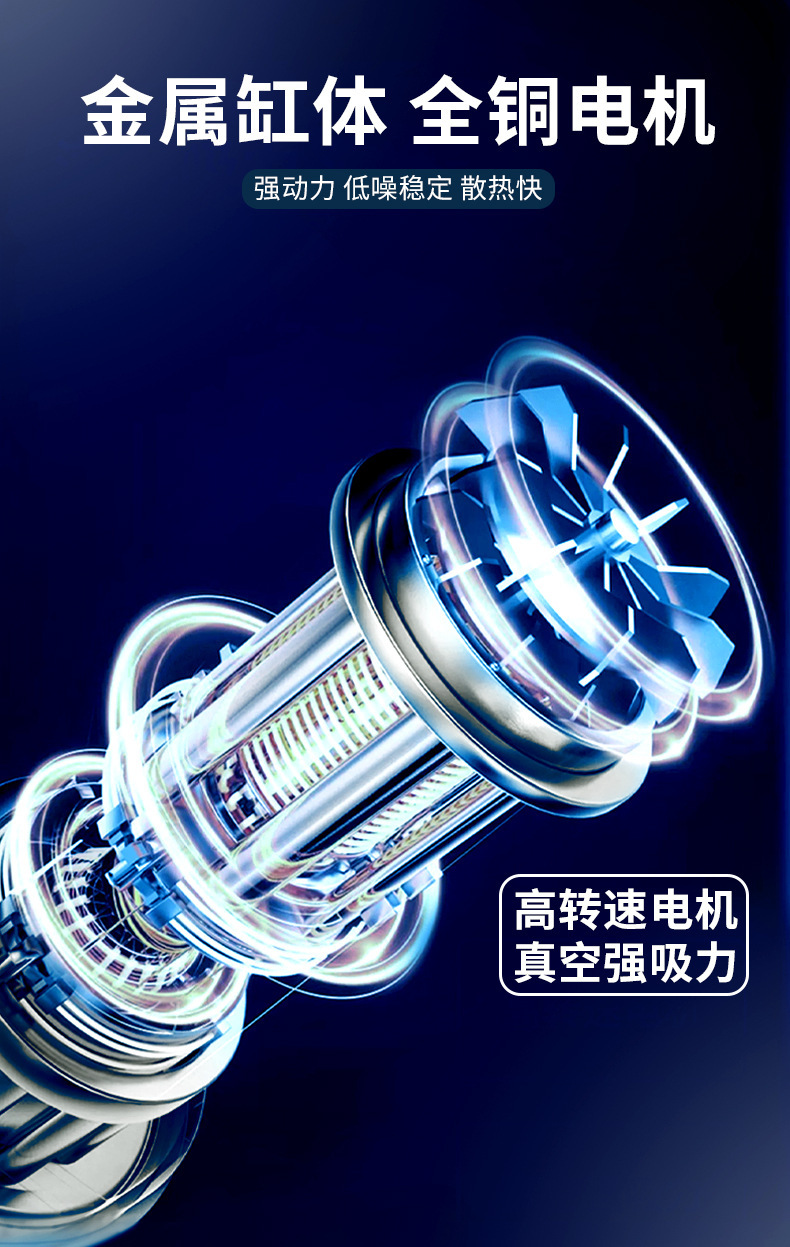 Car Air Pump Portable Wireless Mini Car Emergency Air Pump Self-Propelled Electric Air Pump with Digital Display