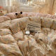 French lace cotton four-piece bedding cotton cotton quilt cover bed sheet three-piece bedding