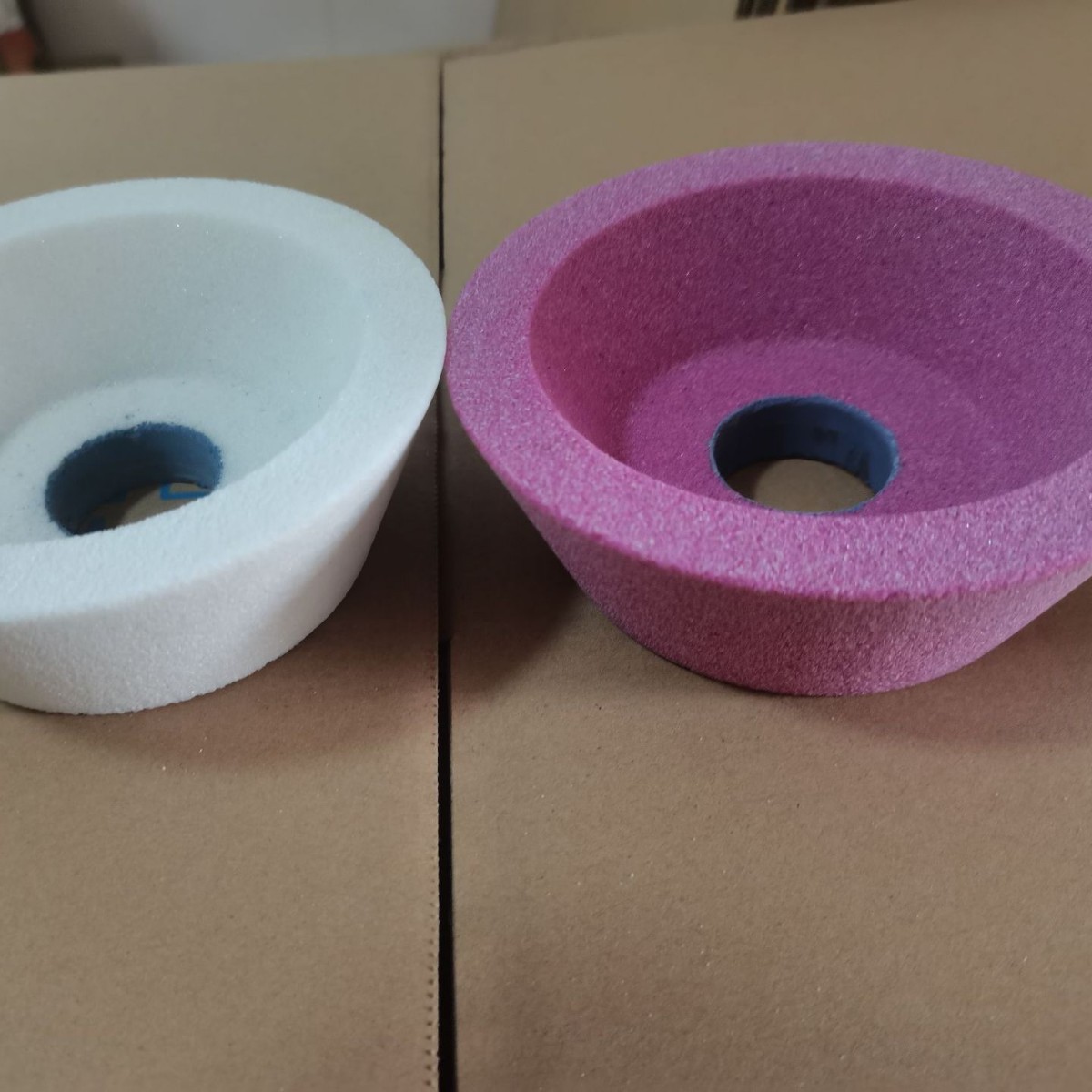 批发帝研砂轮铬刚玉红色碗形磨刀砂轮PA125*45*32, 60L 80L