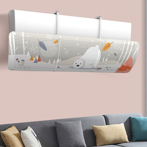 Air conditioning windshield anti-direct blowing windshield parts bedroom universal wall-mounted air conditioner Gree wind deflector new style