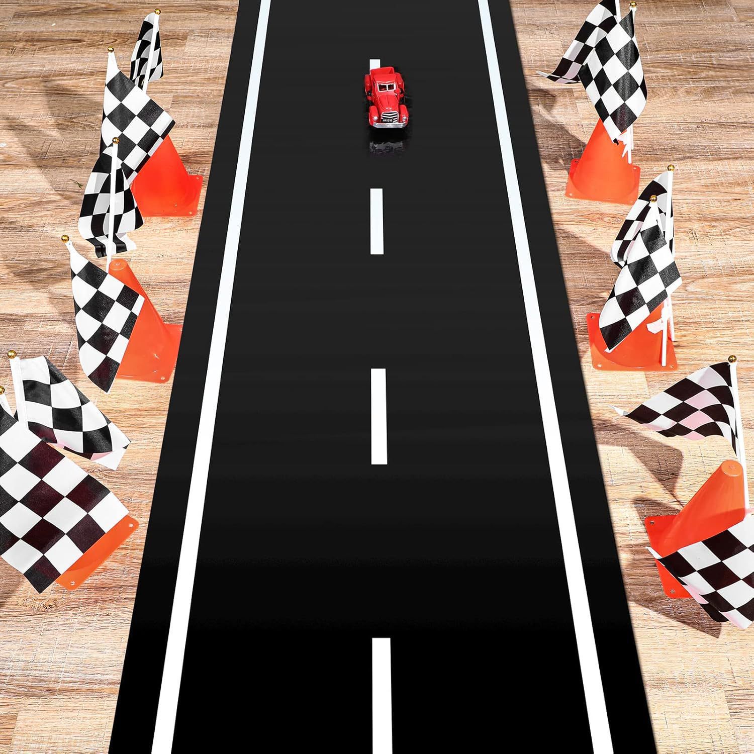 Cross-Border Amazon Water-Absorbent Quick-Drying Road Track Diatom Mud Floor Mat Children's Car Home Anti-Slip Mat