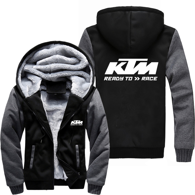 European size plus size car winter coat sports leisure men's sweater baseball suit men's fleece-lined thickened warm