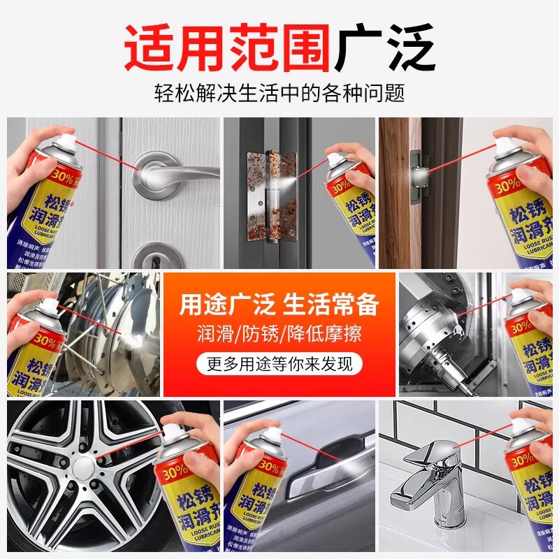 【新人专享0.26包邮】除锈剂金属清洗强力防锈去铁锈润滑螺丝除锈|undefined