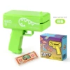 Green small money gun, with your logo imprint, 210G