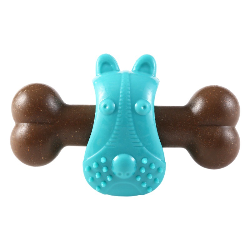 Transfronterizo nuevo perro de simulación de juguete hueso perro mordedor palo mordedura resistente a mordeduras juguetes educativos para mascotas al por mayor