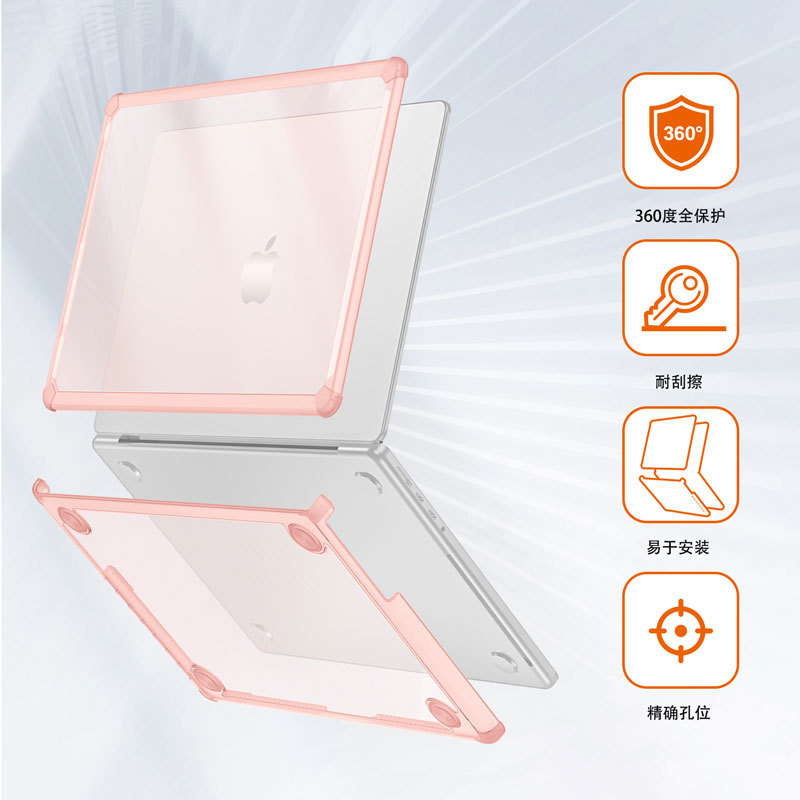 Apple Macbookair 13.6inch A3113A2681 Laptop Anti-Fall and Pressure-Resistant Hard Shell Full Package