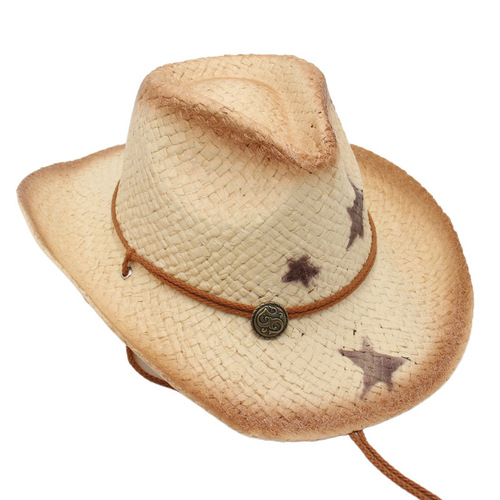 AliExpress Wholesale Western Cowboy Hat Outdoor Sun Hat Beach Sand Hat Knight Hat Men Women Pink Cooling Hat
