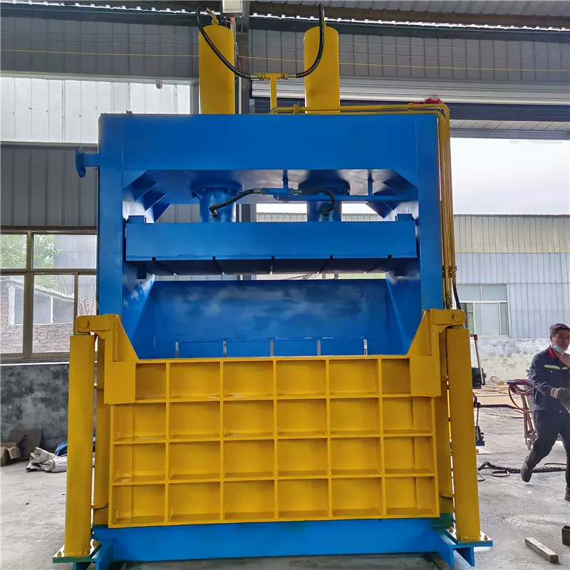 350吨立式金属不锈钢液压打包机废品铝合金液压打包机400吨压块机