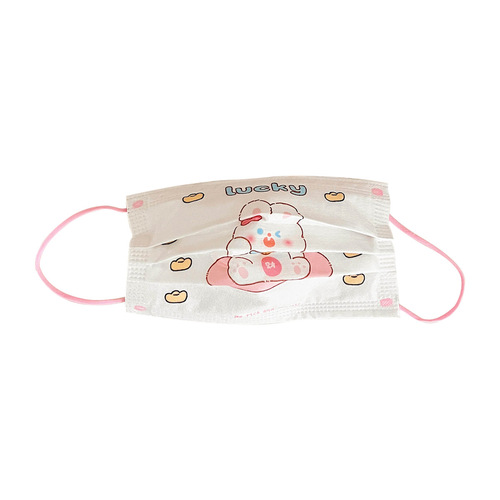 Original independent packaging disposable breathable cartoon color printing student wholesale