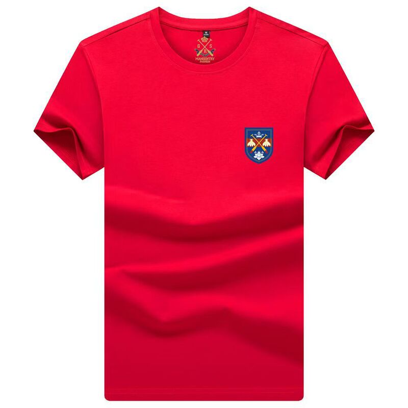 2026 Men's Summer New Style Round Neck In-Stock Solid Color Short-Sleeve European and American Style Fitted Light Business Fashion Casual T-Shirt 2026 Men's Summer New Style Round Neck In-Stock Solid Color Short-Sleeve European and American Style Fitted Light Business Fashion Casual T-Shirt