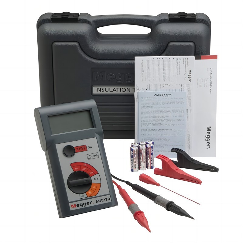 梅凯MEGGER MIT230HD 绝缘电阻测试仪 工业用 兆欧表 摇表