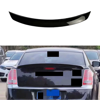 Suitable for Chrysler 300C Rear Spoiler 2011-2019 Car Modification Accessories Rear Spoiler Fixed Wing (Fixed wind wing)