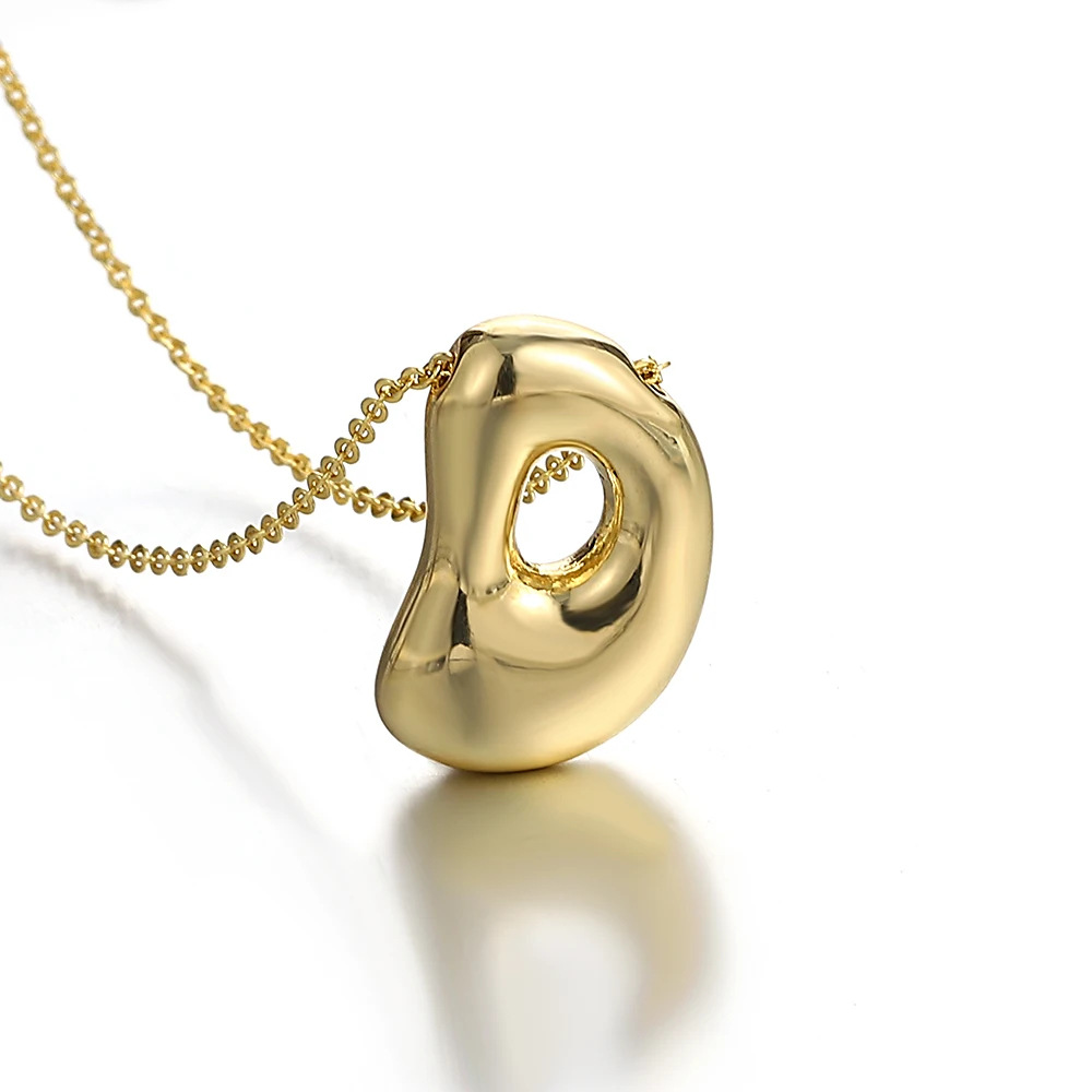 13g Weight Lobster Trigger Clasp Closure Clasp Closure Type Copper Pendant Material Pendant Necklace Classification Copper Chain Material cable chain Chain Type 1 Piece Quantity Casual, Daily Occasion Copper Material Letter Pattern All Seasons Season Unisex Gender Plating Design Elegant, Simple Style Style Wholesale Jewelry Elegant Simple Style Letter Copper Plating Cable Chain Pendant Necklace 6