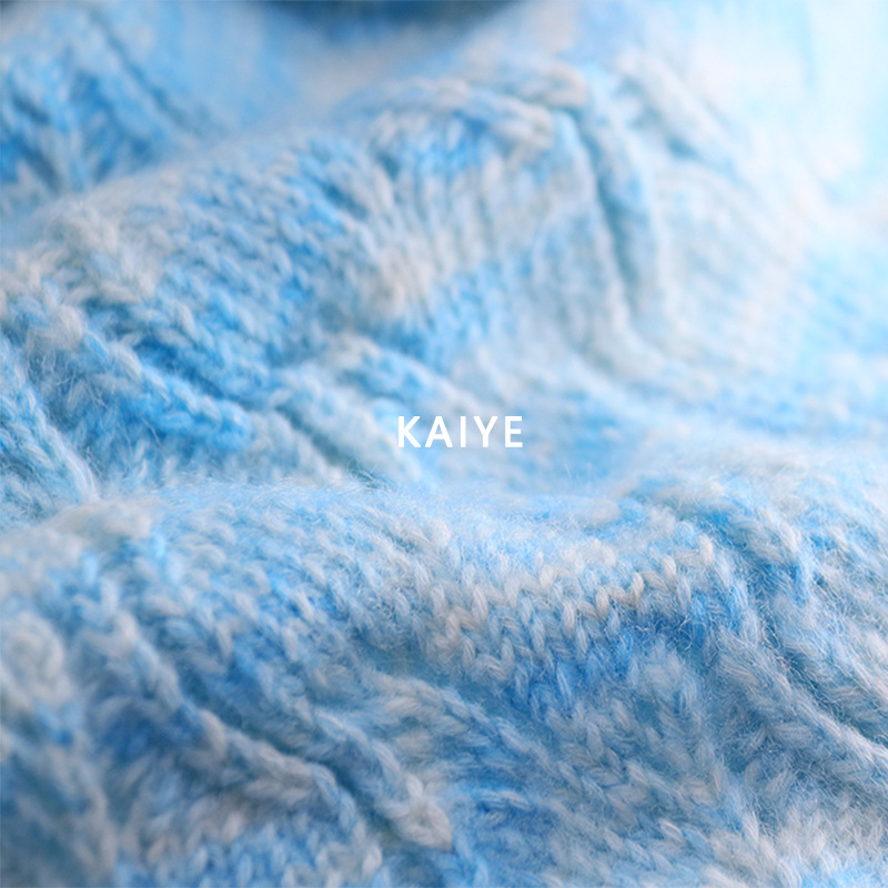 4.5支贝亲棉繁花绒抗起球花式手混线毛线织女特种纱线小团批发