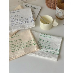 Korean Instagram-style blogger's replica dining cloth, vintage French dining mat, dinner plate, Western dining mat, photo prop, backdrop fabric