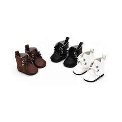 20CM Cotton Doll Shoes, Plump Body Doll Shoes, Celebrity Playmate Leather Shoes, Boots, Dress-Up Toys