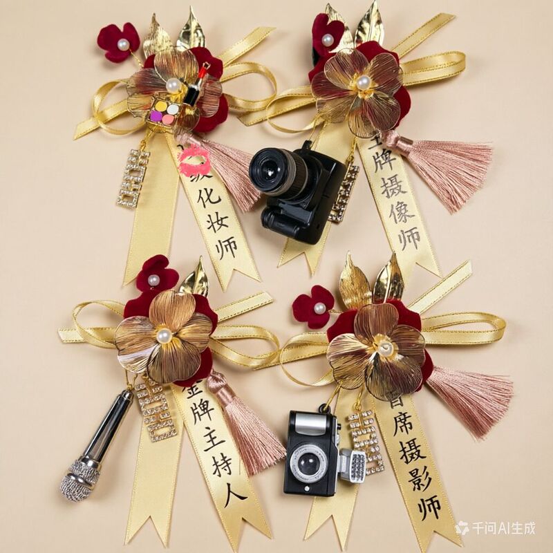 Four Diamonds Brooch for Photographers, Makeup Artists, Weddings, High-end Brooch, Gold Medal Accessory, Creative Surprise Four Diamonds Brooch for Photographers, Makeup Artists, Weddings, High-end Brooch, Gold Medal Accessory, Creative Surprise