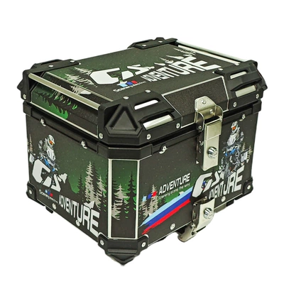 Motorcycle trunk – a helmet