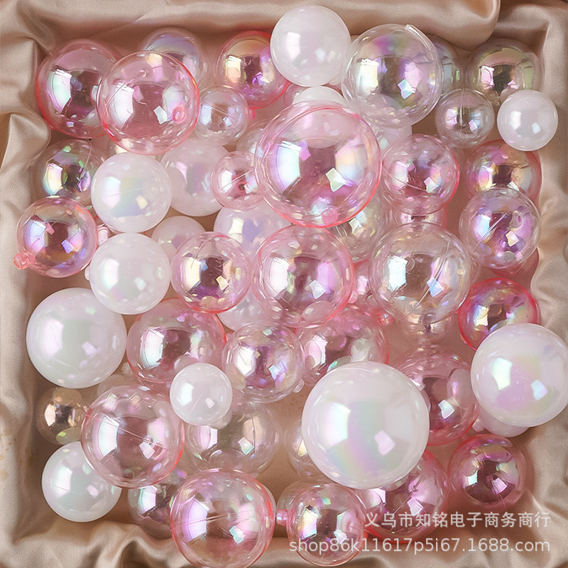 5cm幻彩球透明球泡球ins風網紅ケーキ置物焙煎装飾メーカー大量現物|undefined