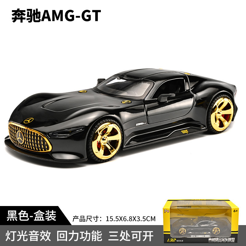 1 a 32 Rambo 780 coche deportivo modelo de aleación luz y sonido retorno niños juguete coche deportivo Chenghai al por mayor