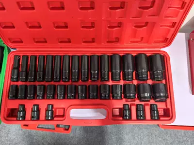 Toolbox Multifunctional Disassembly Tool, Mühərrik tənzimləmə alətləri - 35-piece-plastic-box-set