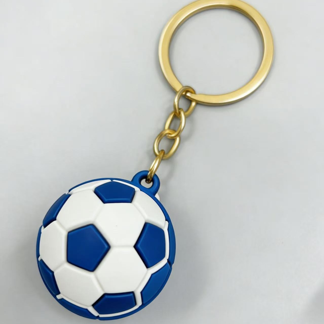 Copa del Mundo de fútbol una variedad de llaves colgantes tridimensionales liga conmemorativa regalo creativo bolsos colgantes llave móvil image 13