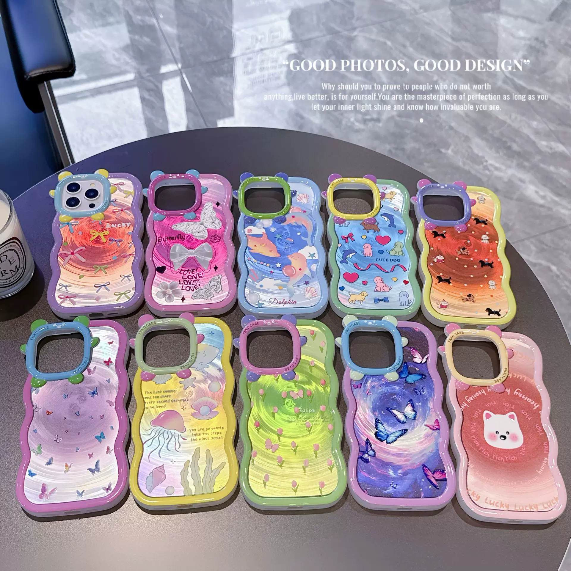 小熊头手链适用苹果iPhone17Promax手机壳16plus少女13东南亚跨境
